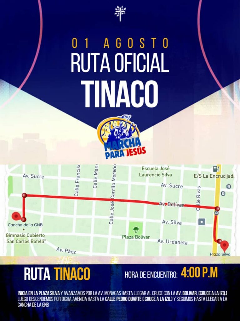 Mapa de referencia - RUTA OFICIAL TINACO
